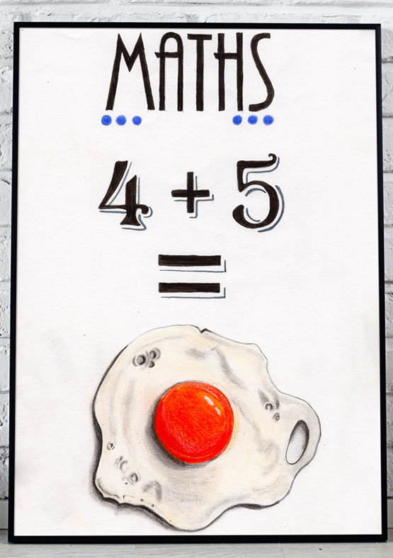 4 + 5 = 9
